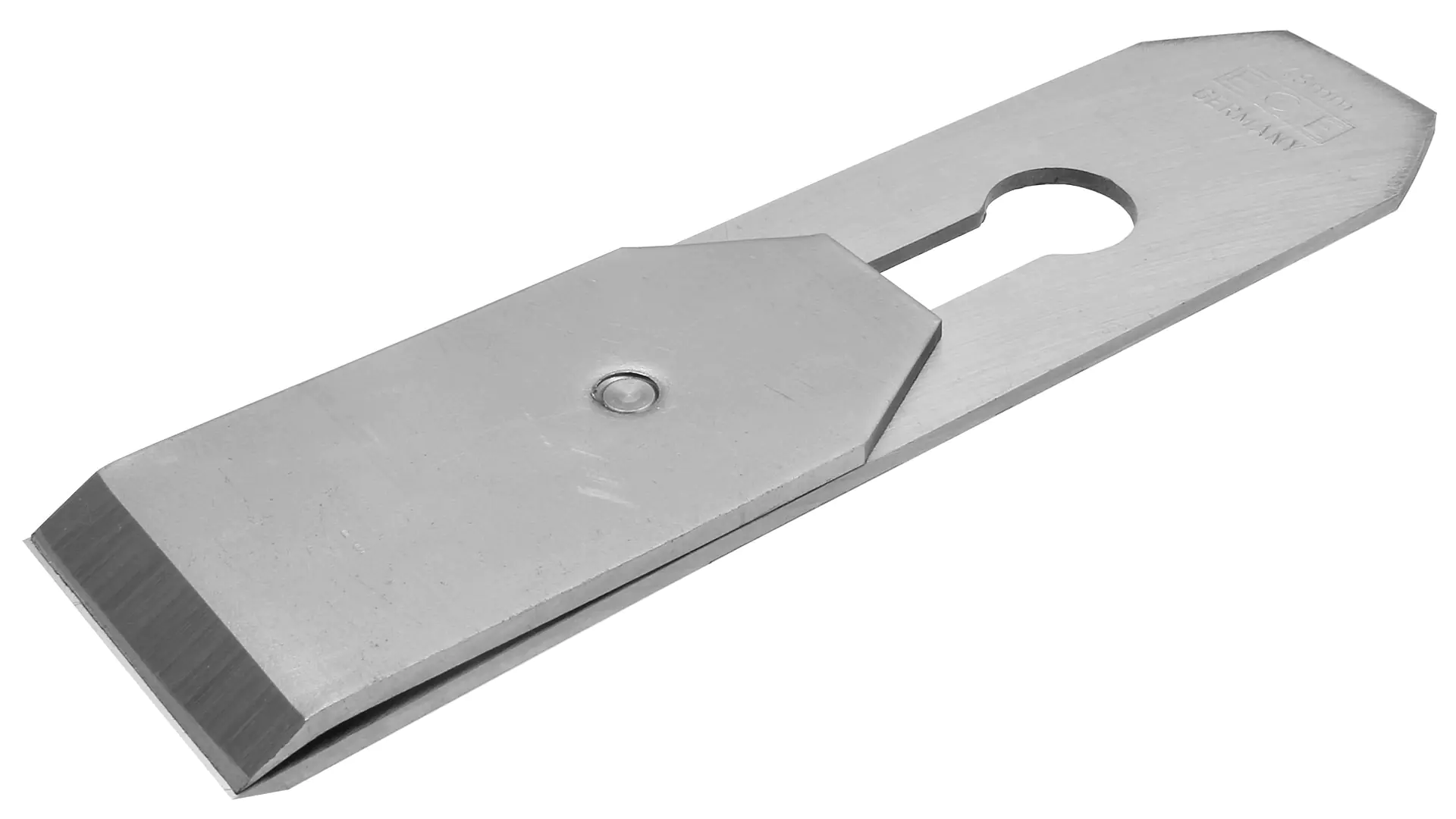 Plane iron with cap Plane iron with cap