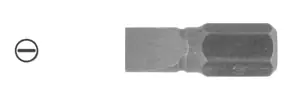 Bit for slotted screws 6 mm Length 19 mm ANEX