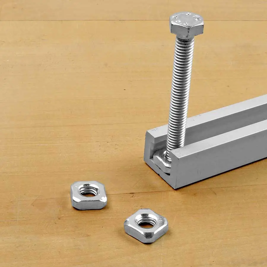 Square Nut M6 Size 11 x 11 mm Height 3.6 mm Square Nut M6 Size 11 x 11 mm Height 3.6 mm