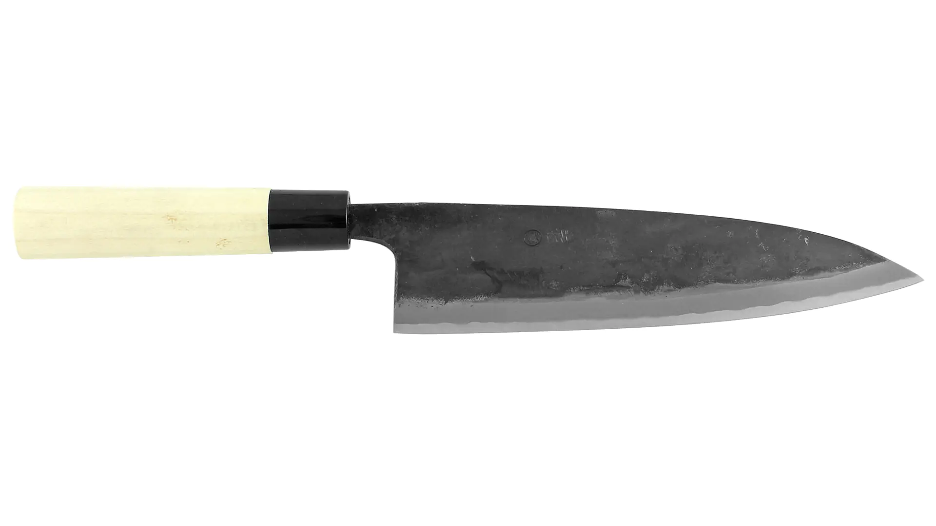 Gyuto - All Purpose Knife black White Steel Blade 210 mm Sontoku