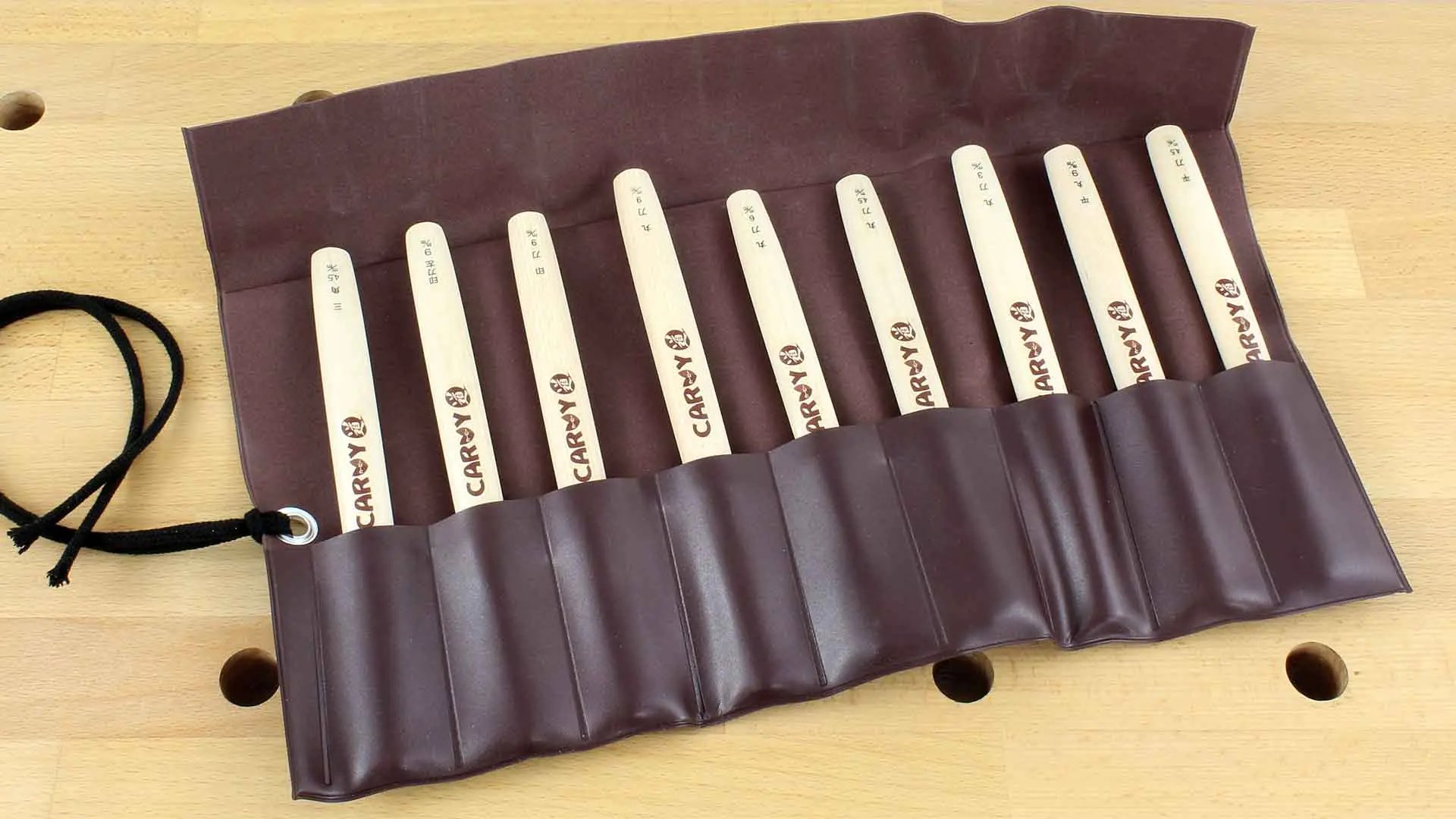 CARVY japanese woodcarving set of 9 total length 175 mm grip length 145mm CARVY japanese woodcarving set of 9 total length 175 mm grip length 145mm