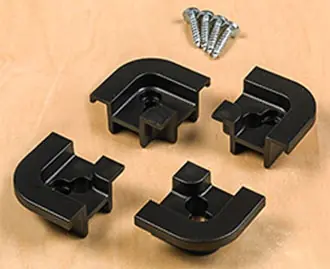 Set of 4 Plastic Corners for VERITAS Work Surface Set of 4 Plastic Corners for VERITAS Work Surface