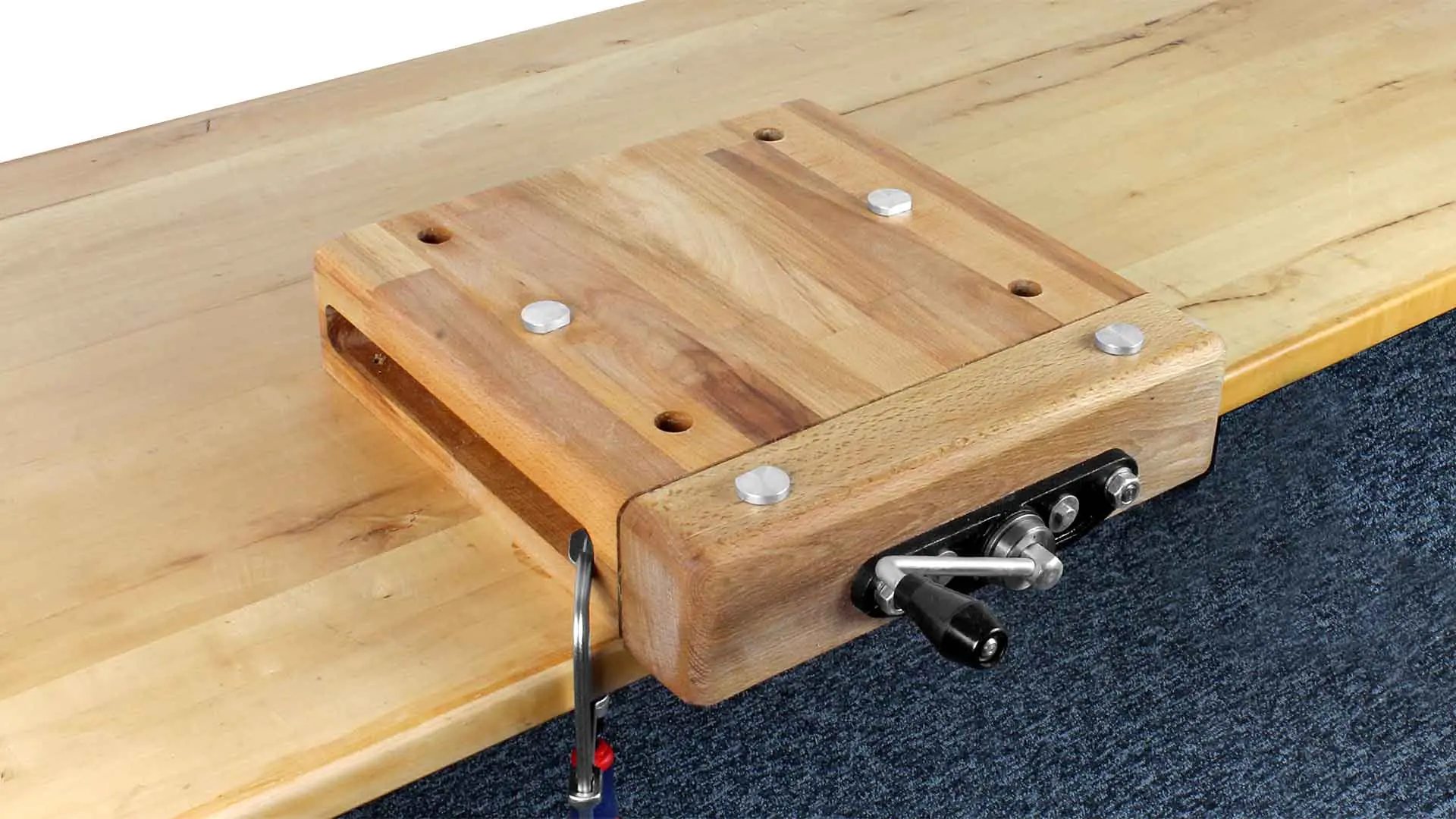 Small Mobile Workstation with crank, depth including jaw 370 mm, width 350 mm PINIE Small Mobile Workstation with crank, depth including jaw 370 mm, width 350 mm PINIE