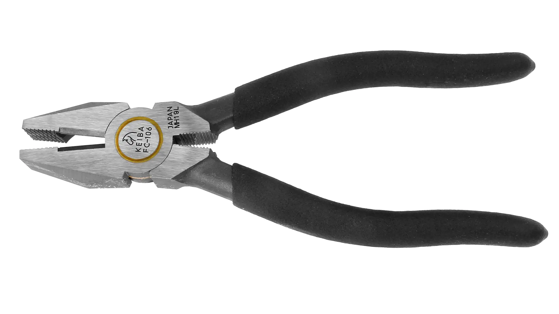 Combination Pliers Handle with Plastic Coating Total Length 160 mm High Grade Series KEIBA Combination Pliers Handle with Plastic Coating Total Length 160 mm High Grade Series KEIBA