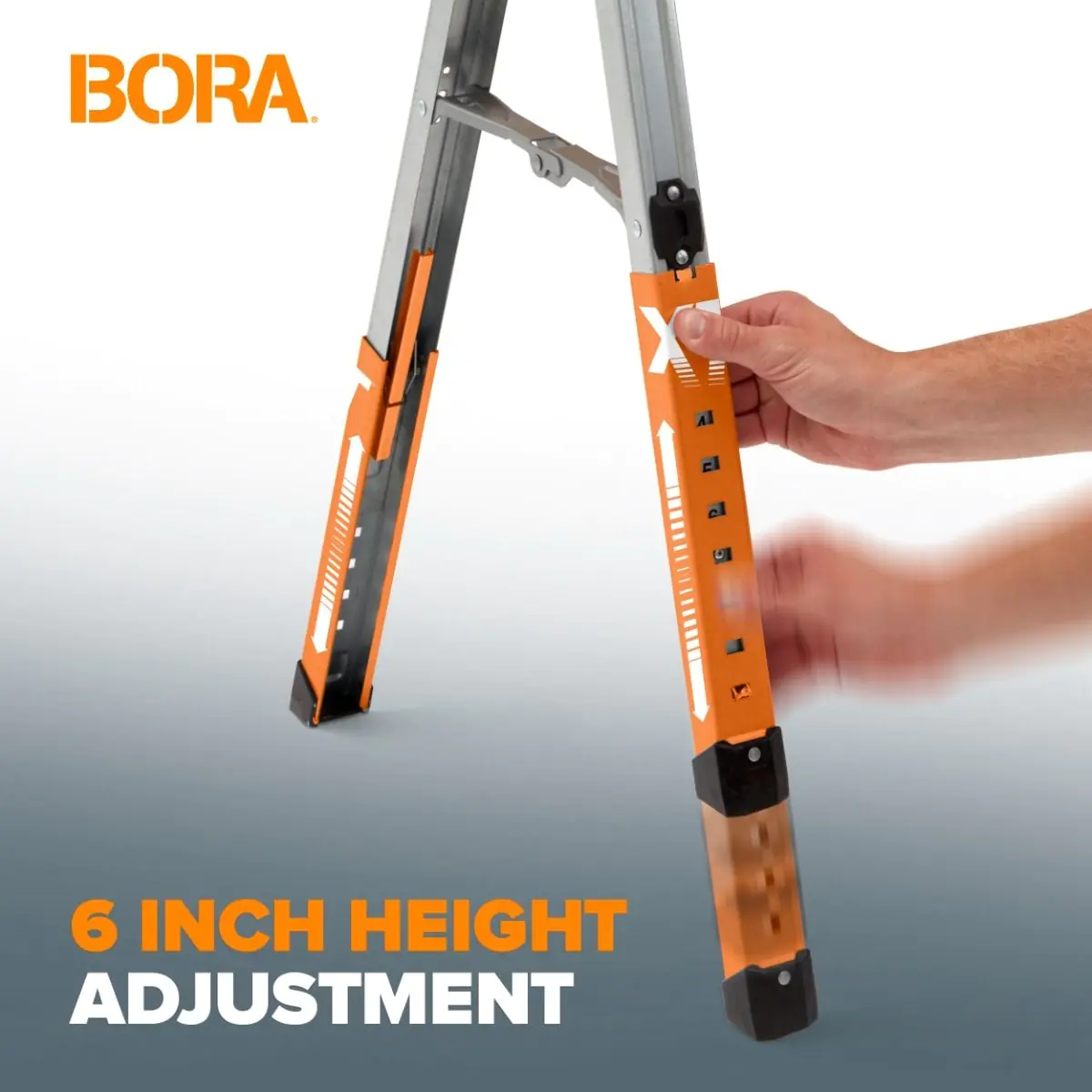 Set of 2 Adjustable work trestles ‘Speedhorse XT’ PM-4550 BORA Set of 2 Adjustable work trestles ‘Speedhorse XT’ PM-4550 BORA