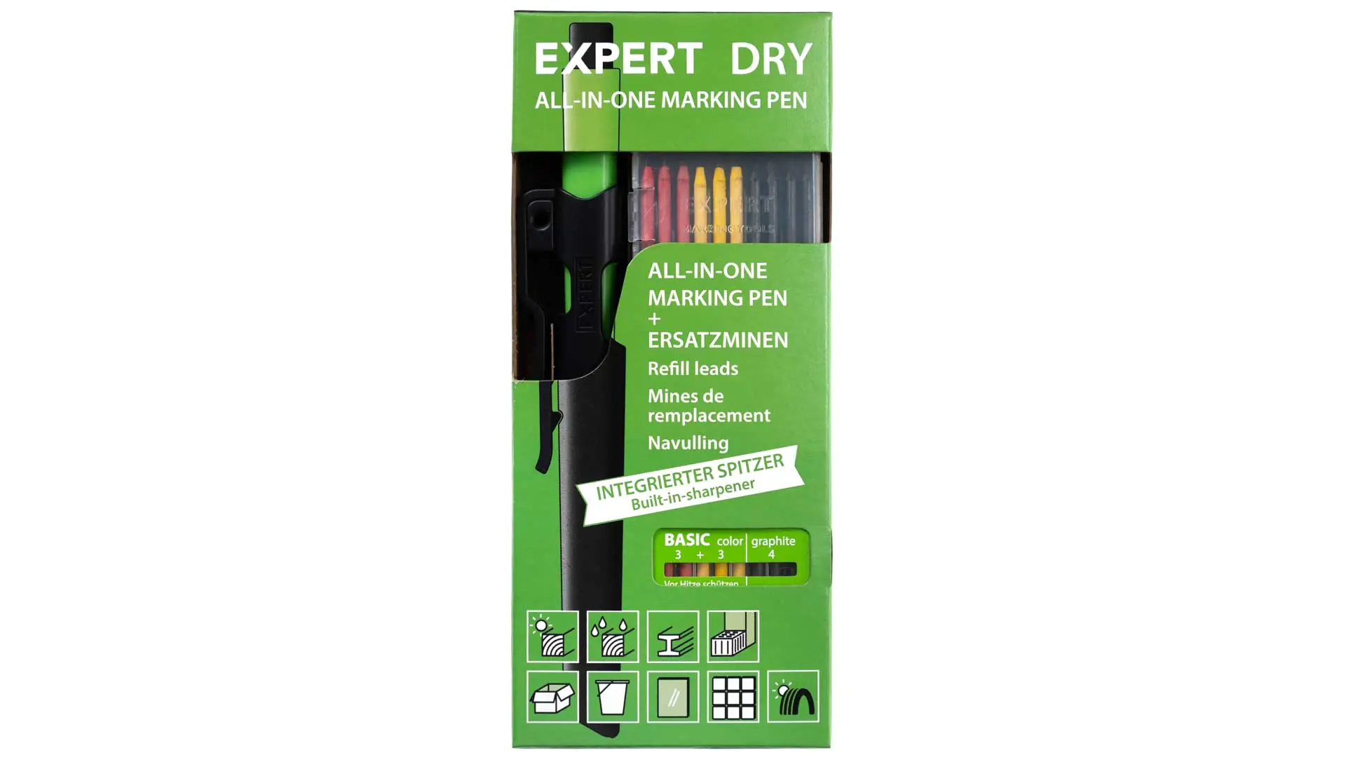 EXPERT DRY Marking Pencil + Refill Lead Set Basic