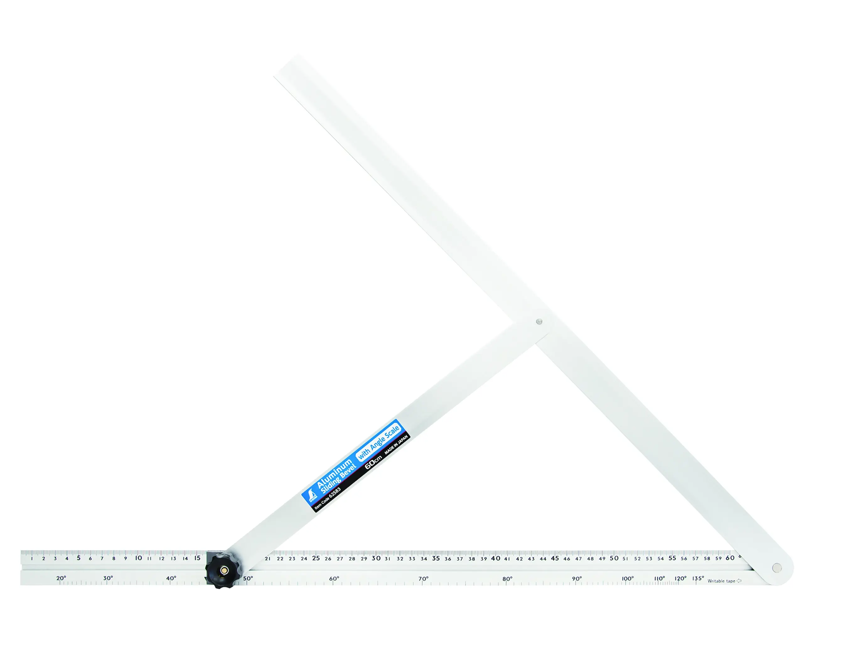 Aluminium Sliding Bevel 45cm SHINWA