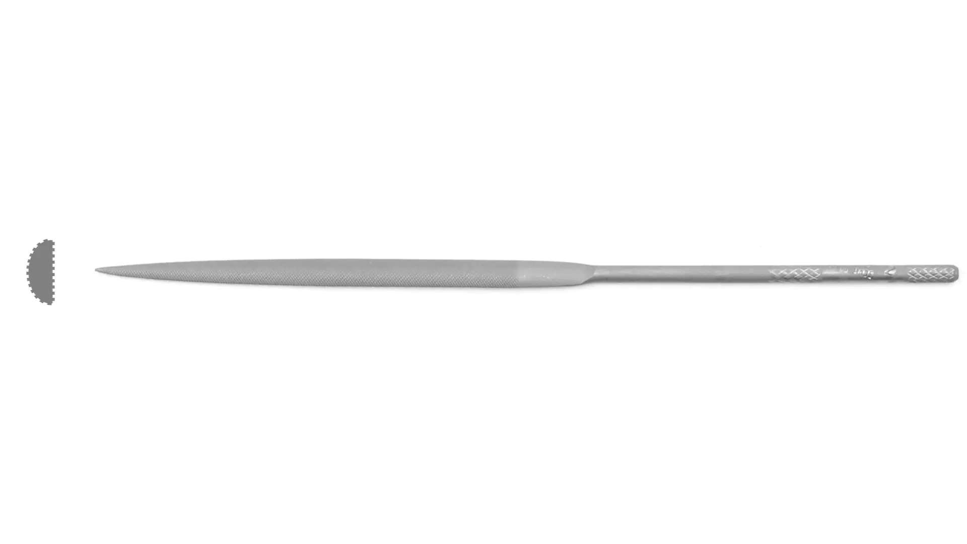 Needle File Half Round Cut 2 Total Length 140 mm F.DICK