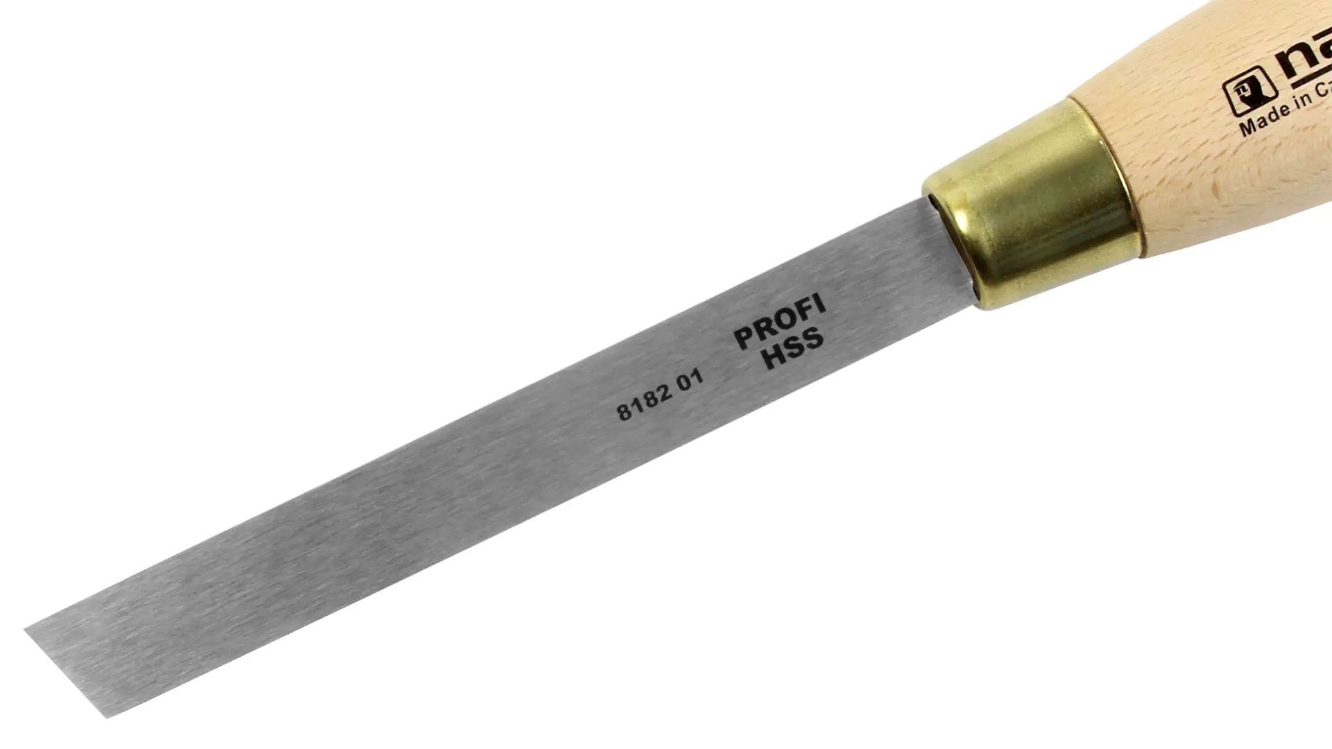 Semi Square End Scraper 18 mm Cutting Edge angled 18°  NAREX