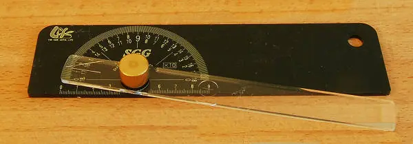 Saw Guide Gauge for high Precision Angle setting