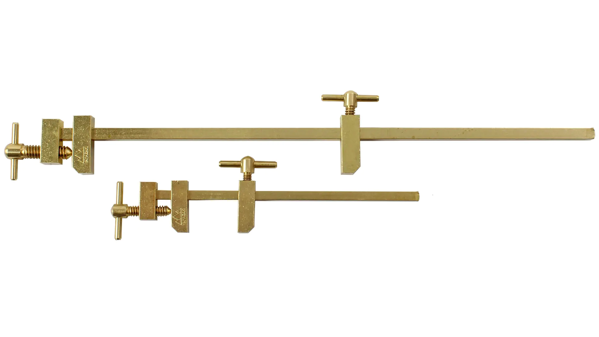 HATAGANE - Japanese Clamp Length 150 mm Opening 128 mm Brass HATAGANE - Japanese Clamp Length 150 mm Opening 128 mm Brass