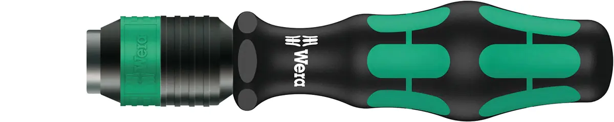 WERA 813 R Handheld Bit Holder with Rapidaptor Quick-Release Chuck