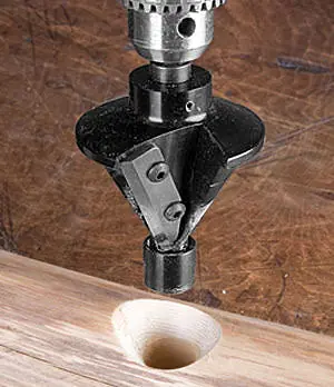 Countersink small 60° with Bushings 5/8 - 3/4 - 7/8 - 1 in. VERITAS Countersink small 60° with Bushings 5/8 - 3/4 - 7/8 - 1 in. VERITAS