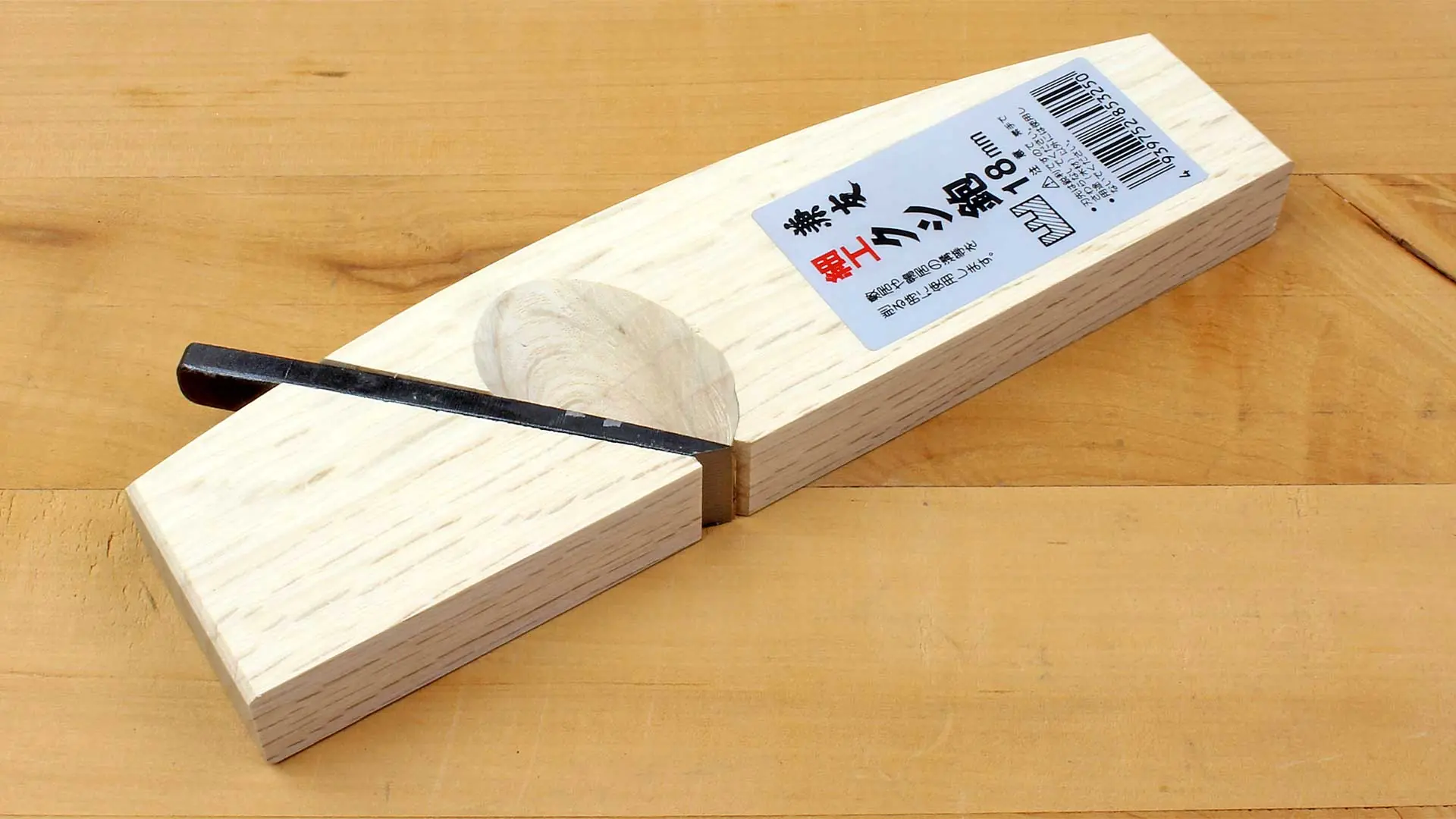 Kushigata Kanna - Small Japanese Rabbet Plane Blade18 mm Length 180 mm Kushigata Kanna - Small Japanese Rabbet Plane Blade18 mm Length 180 mm