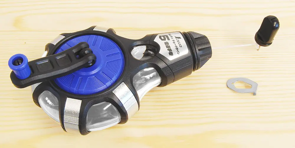 Chalk Line Marker Speed Hand-rewinding Thick String SHINWA