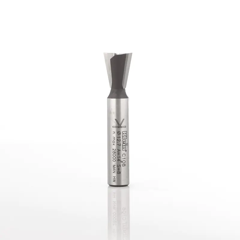 Dovetail Cutter TCT D=12.7mm B=13mm L=49mm Angle=14° S=8mm KLEIN