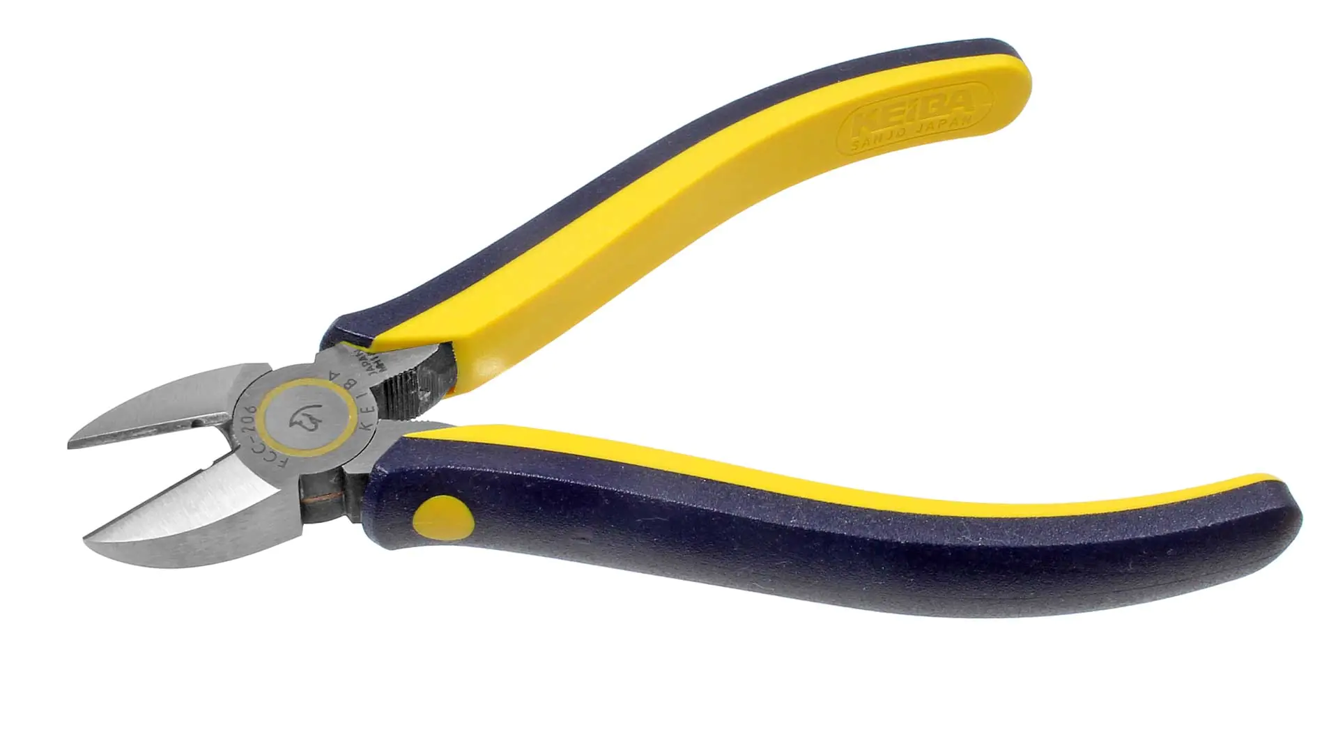 Side-Cutters with Two-Component Handle Total Length 163 mm High Grade Series KEIBA Side-Cutters with Two-Component Handle Total Length 163 mm High Grade Series KEIBA