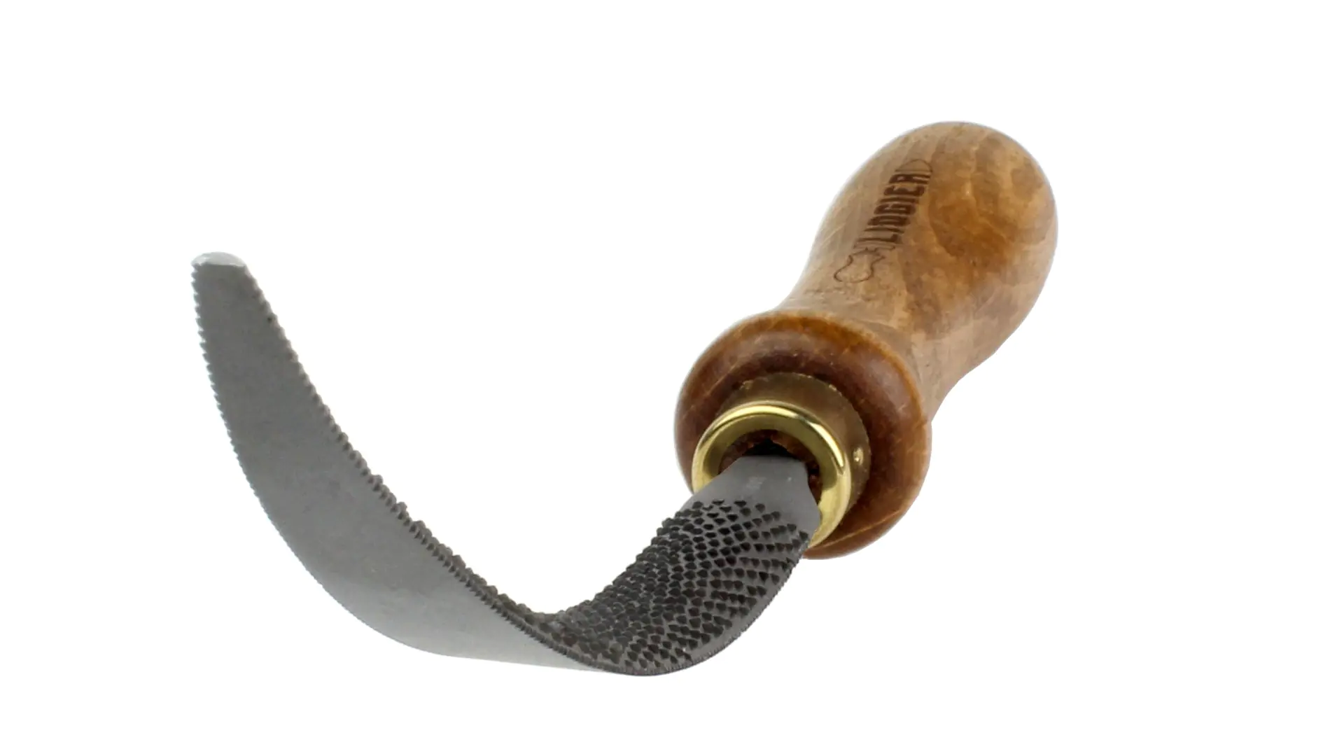Handle Maker's Rasp curved L=150 mm Cut 9 coarse LIOGIER Handle Maker's Rasp curved L=150 mm Cut 9 coarse LIOGIER