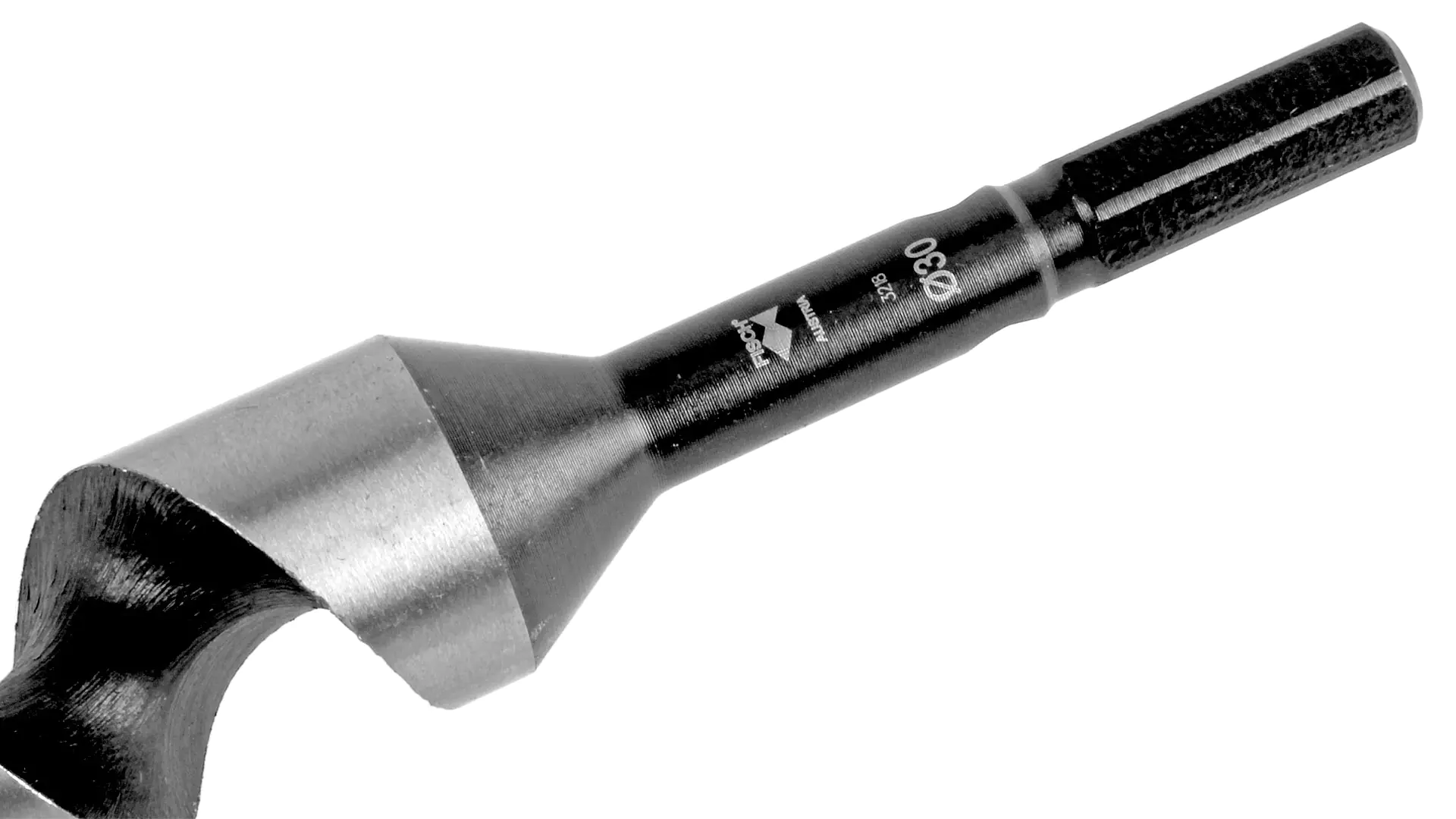 Auger Bit 6 mm CL 390 mm TL 460 mm with round Shank FISCH Auger Bit 6 mm CL 390 mm TL 460 mm with round Shank FISCH