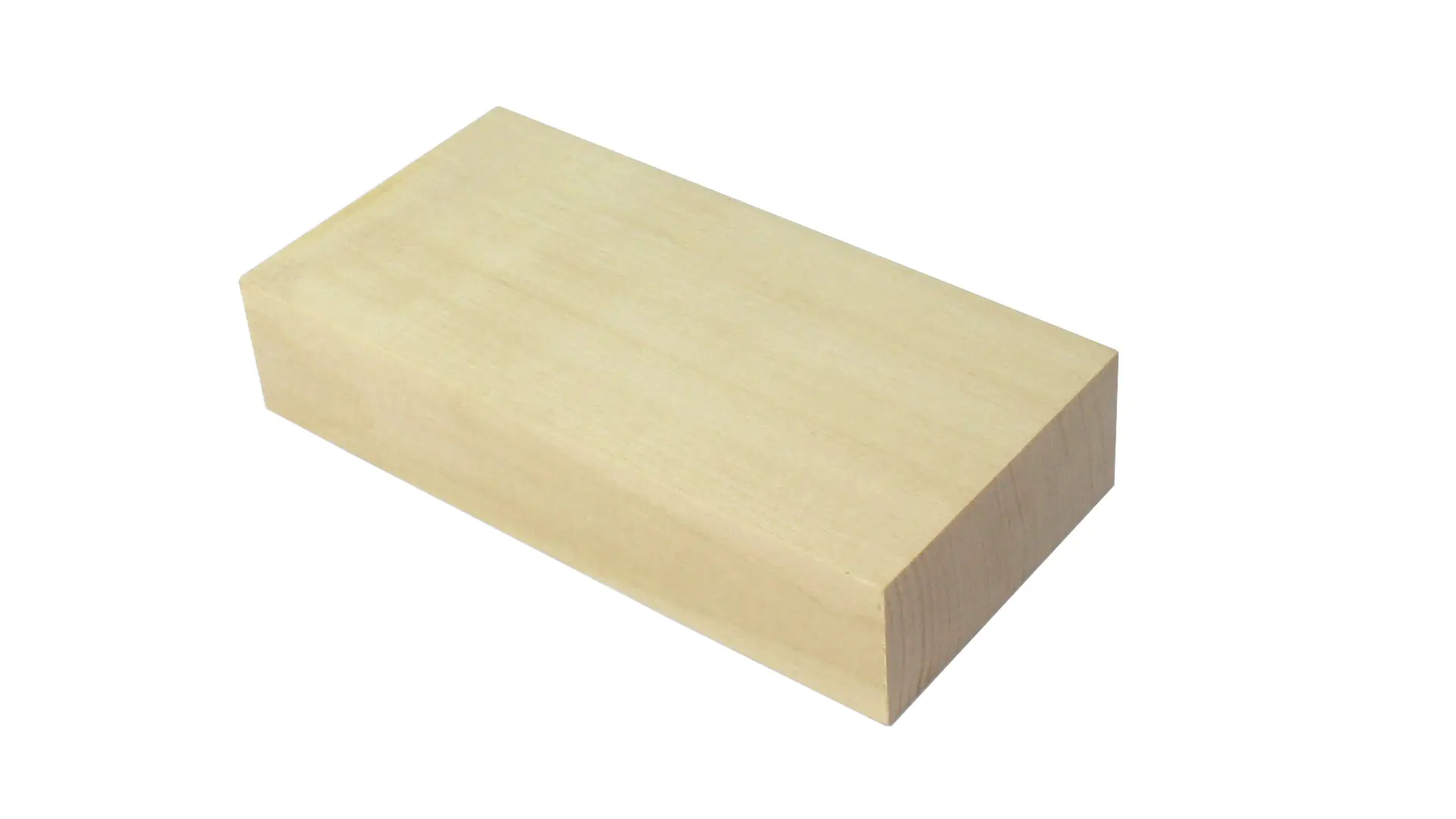 Limewood Blank 165 x 80 x 34 mm