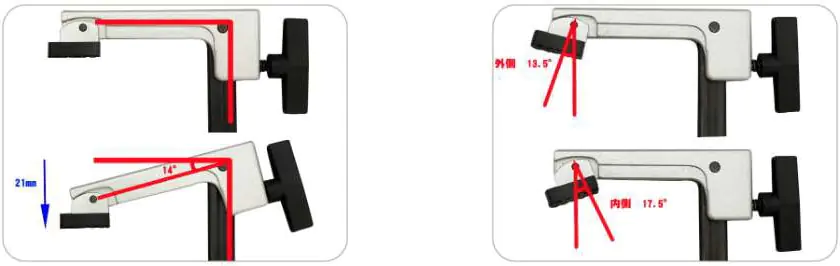 OTORO F-Clamp Opening 200 mm Clamping Depth 95 mm OTORO F-Clamp Opening 200 mm Clamping Depth 95 mm