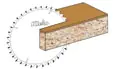 Circular Saw Blade Low Noise HW D=250mm d=30mm B=3.2mm c=2.2mm Z=60 Alternate Top Bevel Tooth KLEIN Circular Saw Blade Low Noise HW D=250mm d=30mm B=3.2mm c=2.2mm Z=60 Alternate Top Bevel Tooth KLEIN