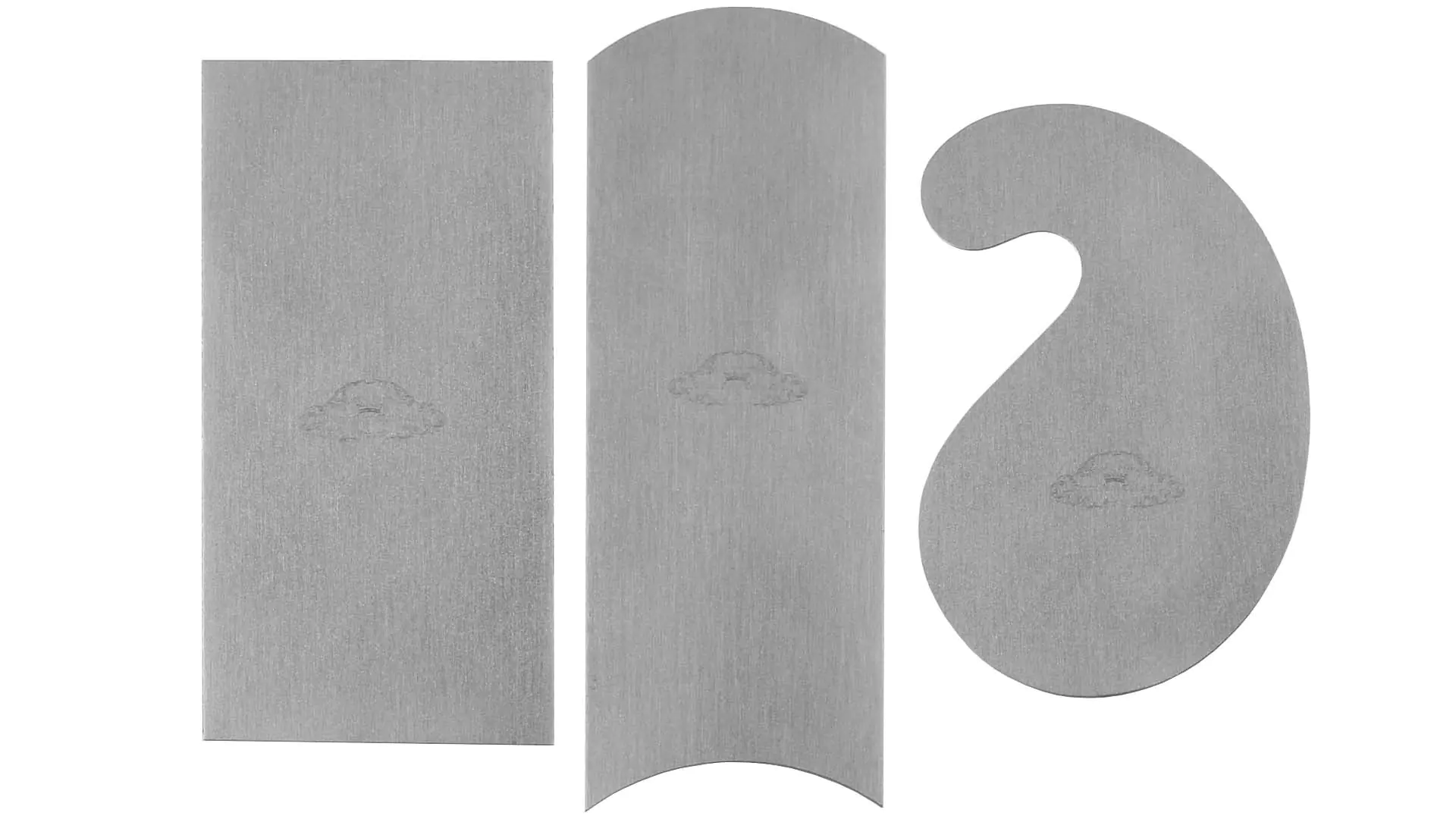 Set of 3 Cabinet Scrapers CROWN