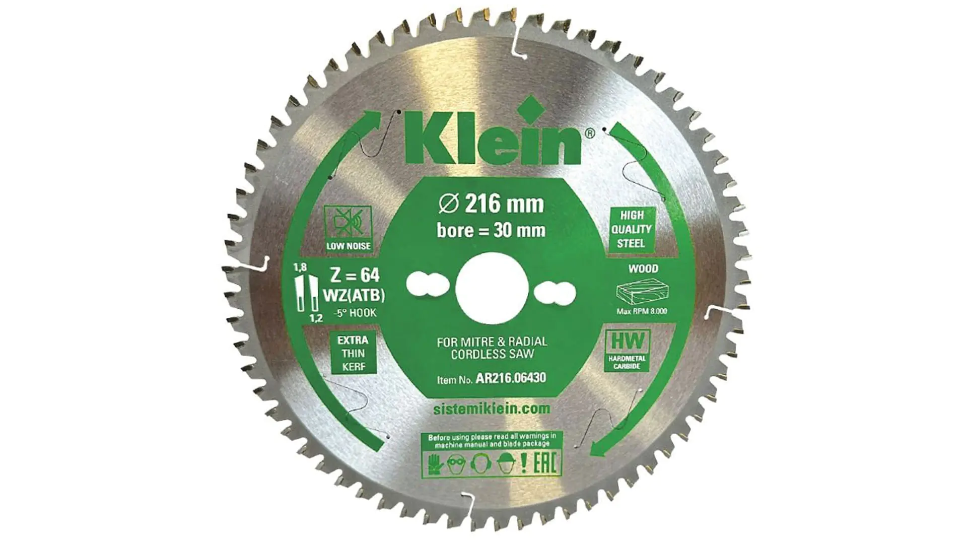 Carbide-Tipped Saw Blades FZ / TR (TCG: triple chip teeth trapezoidal)