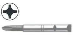 Pump Action Screwdriver Bit  D = 5.5mm PH0 DIN7432 SCHROEDER