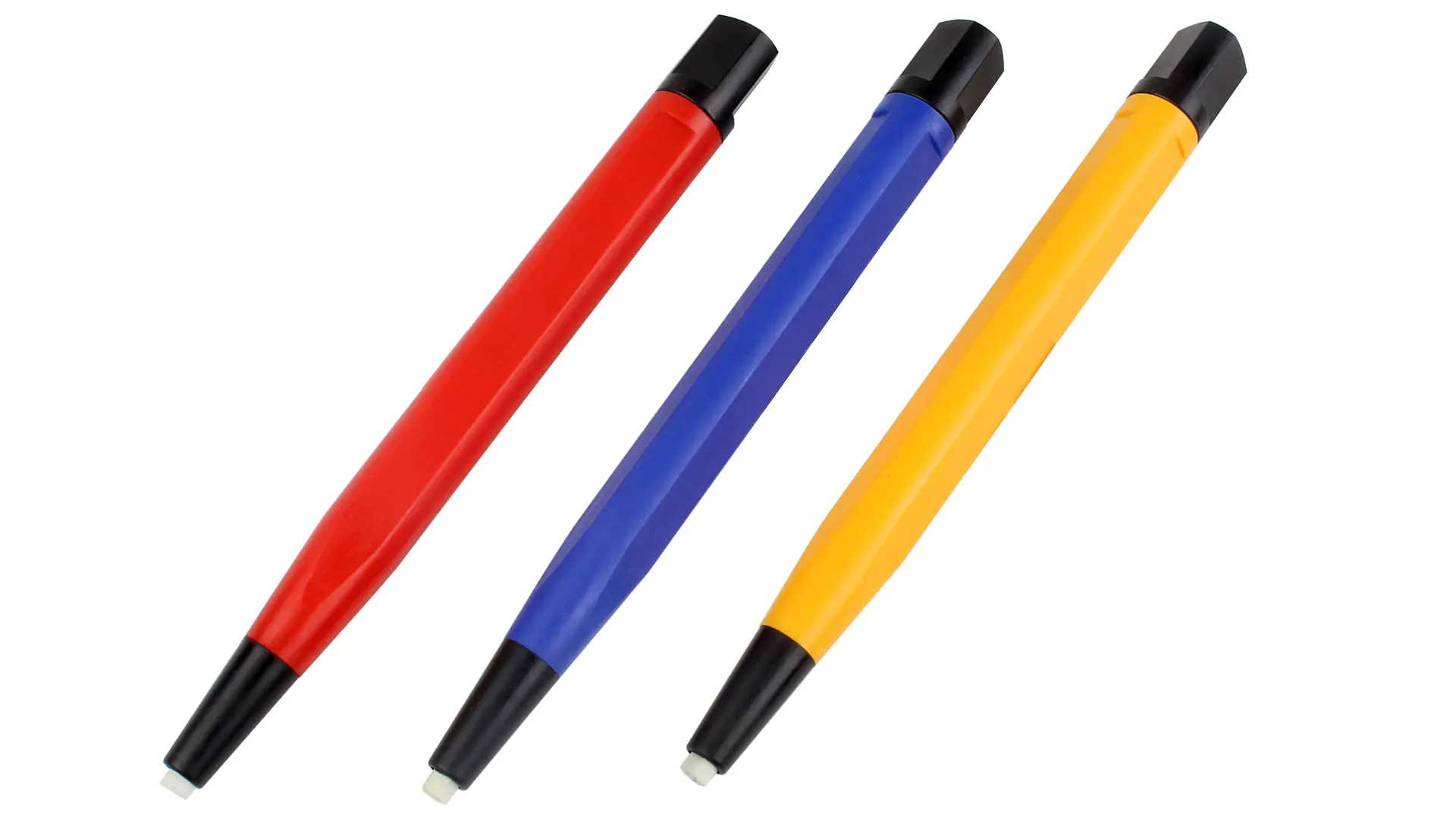 Glass Fibre Eraser 4 mm complete in Plastic Sleeve with Turning Feed