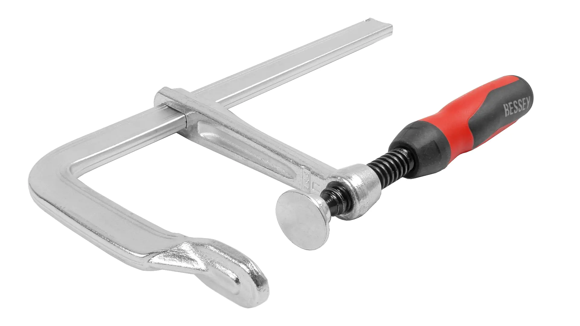 GZ12-2K All-Steel Screw Clamp Opening 120 mm Clamping Depth 60 mm Best-Comfort-Handle BESSEY GZ12-2K All-Steel Screw Clamp Opening 120 mm Clamping Depth 60 mm Best-Comfort-Handle BESSEY
