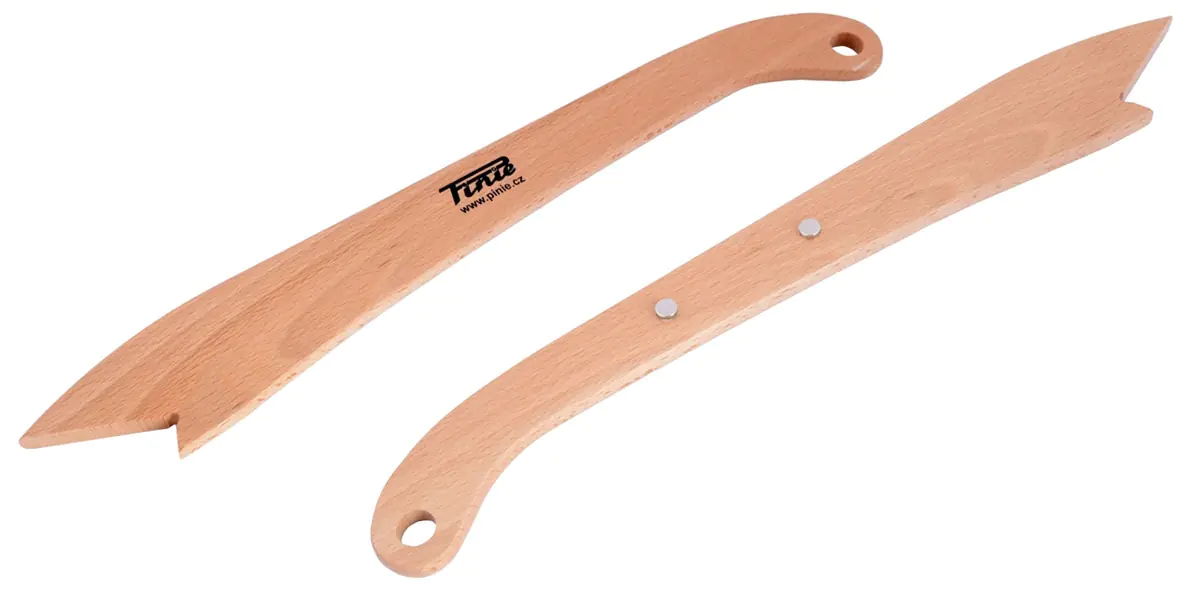 Wooden Push Stick with Magnet Holder 460x70x10mm PINIE Wooden Push Stick with Magnet Holder 460x70x10mm PINIE