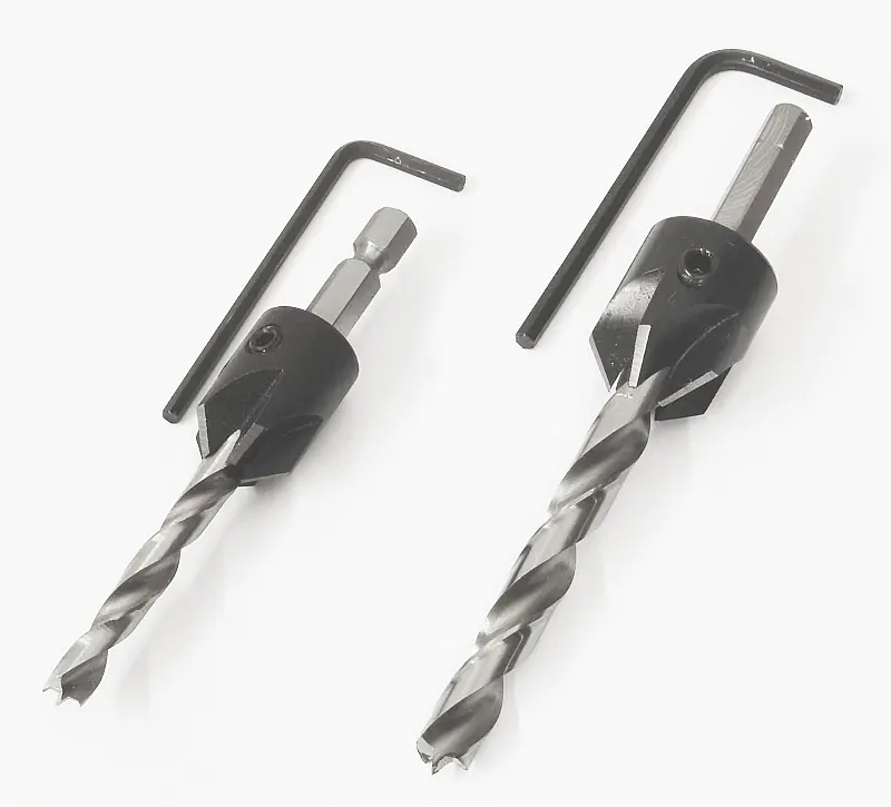Drill Bit Countersink Set with 6.35 mm Hex Shank FAMAG