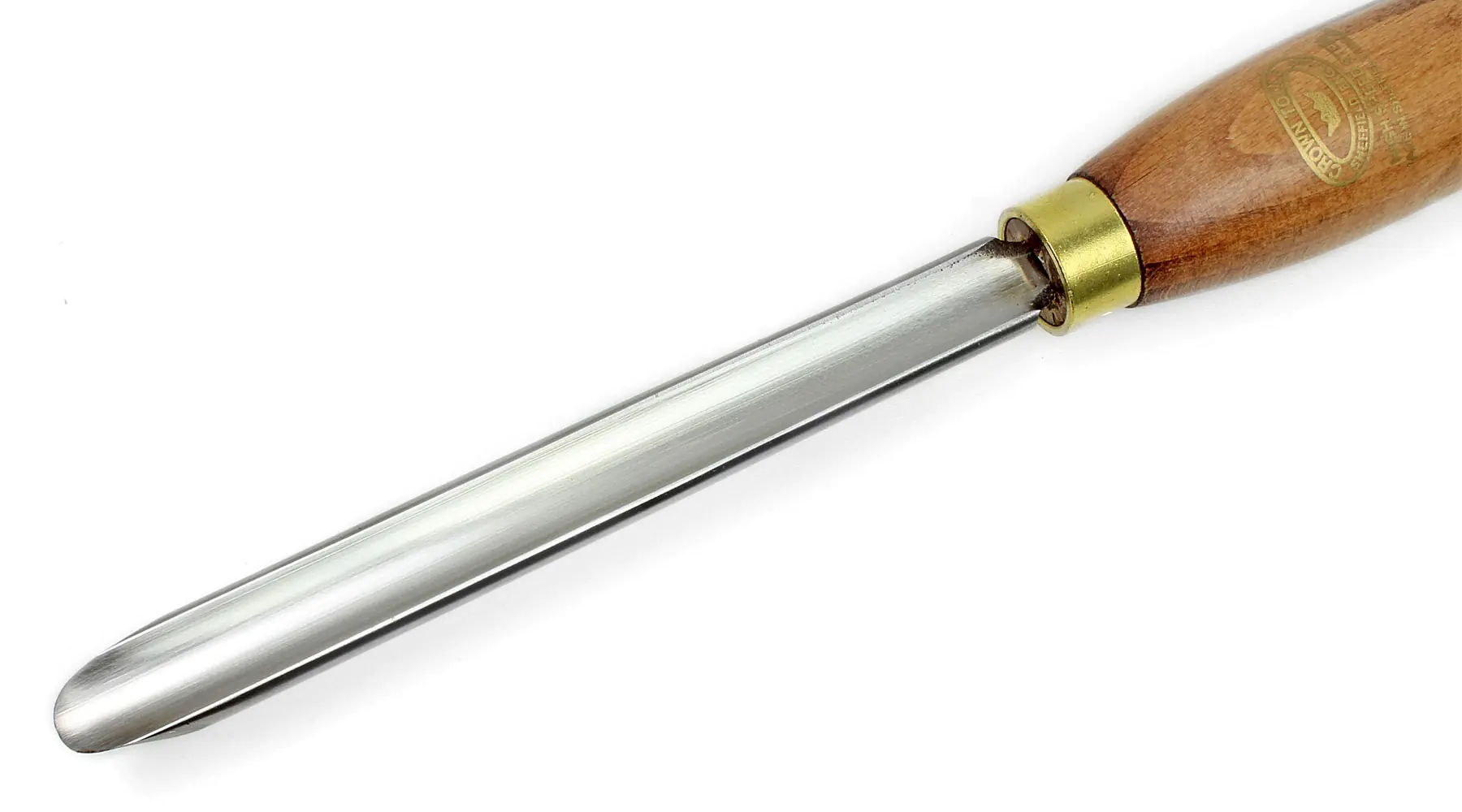 Spindle Gouge 6mm forged Continental Pattern Handle 216mm CROWN kaufen ...