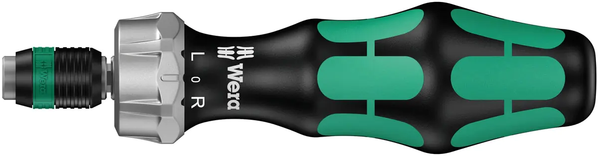 WERA 816 RA Handheld Ratchet Bit Holder with Rapidaptor Quick-Release Chuck