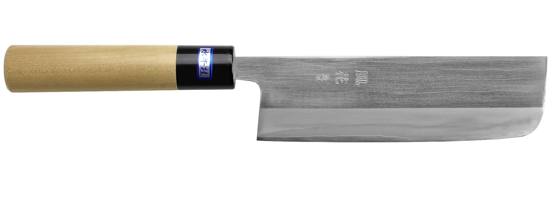 KAZAHANA Kakugata 165 mm - Jap. Knife made of Powder Metallurgy Steel Magnoliawood Handle GIHEI