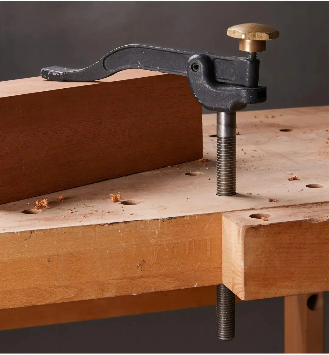 Bench Hold Down with 10 inch (254 mm) Post VERITAS