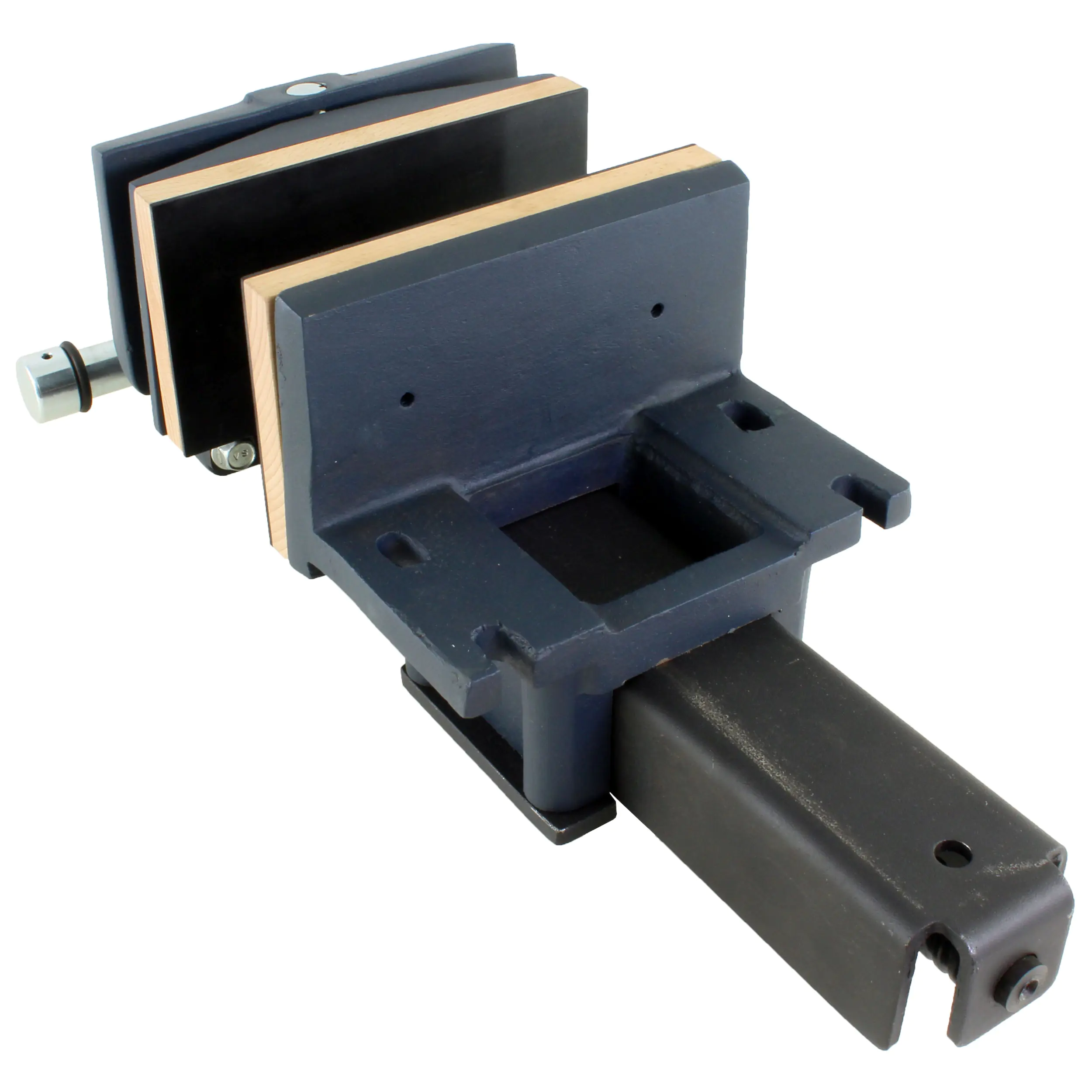 Small carpenter's vise with quick adjustment and swiveling pressure plate jUUMA Small carpenter's vise with quick adjustment and swiveling pressure plate jUUMA