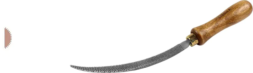 Curved Cabinet Rasp for Saw Handles LIOGIER