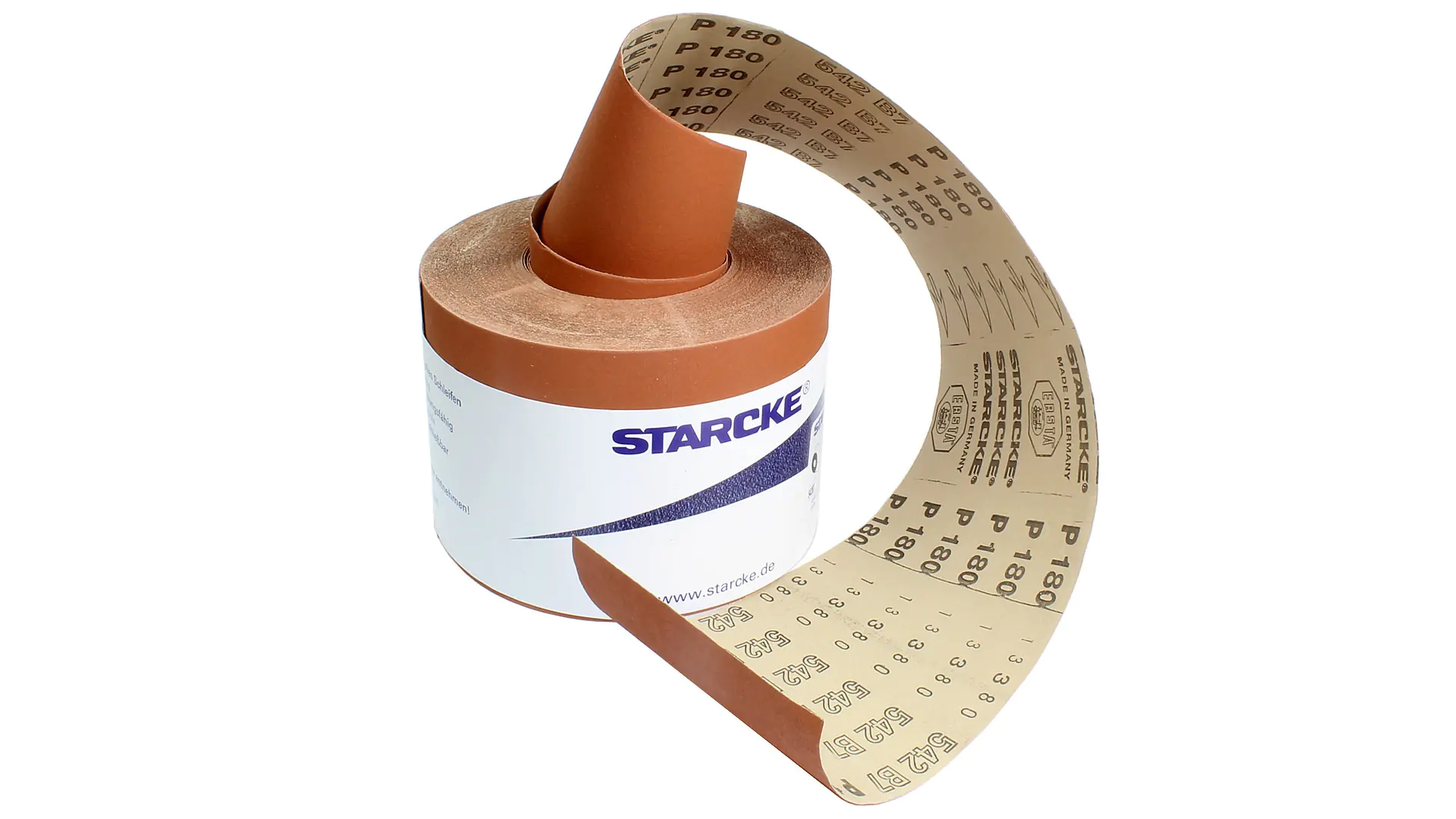 Sandpaper "ERSTA SUPER CUT" for Wood Roll 115 mm wide, 50 m long