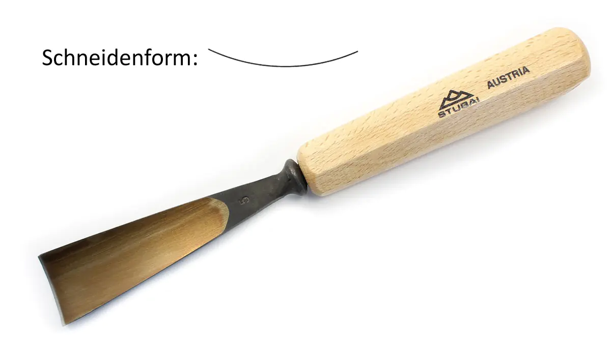 Gouge straight Cut 5 - 2 mm STUBAI kaufen - Stubai carving tools ...