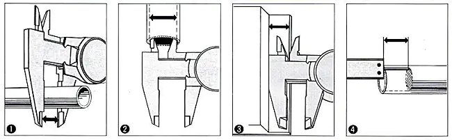 Dial Caliper Fiberglass Measuring Area 150 mm SHINWA Dial Caliper Fiberglass Measuring Area 150 mm SHINWA