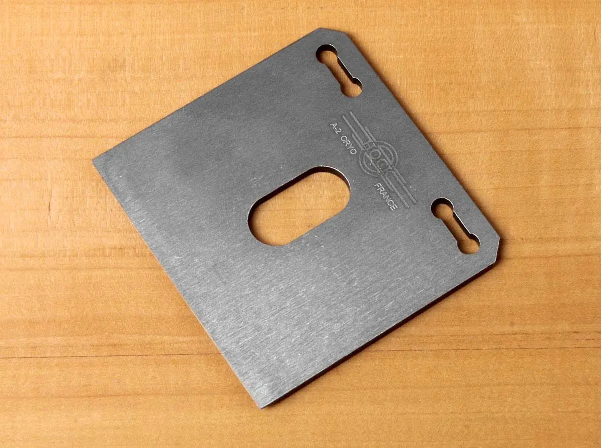 A2-Spokeshave Blade for Stanley and Record No. 151 (2-1/8 in. = 54 mm) HOCK