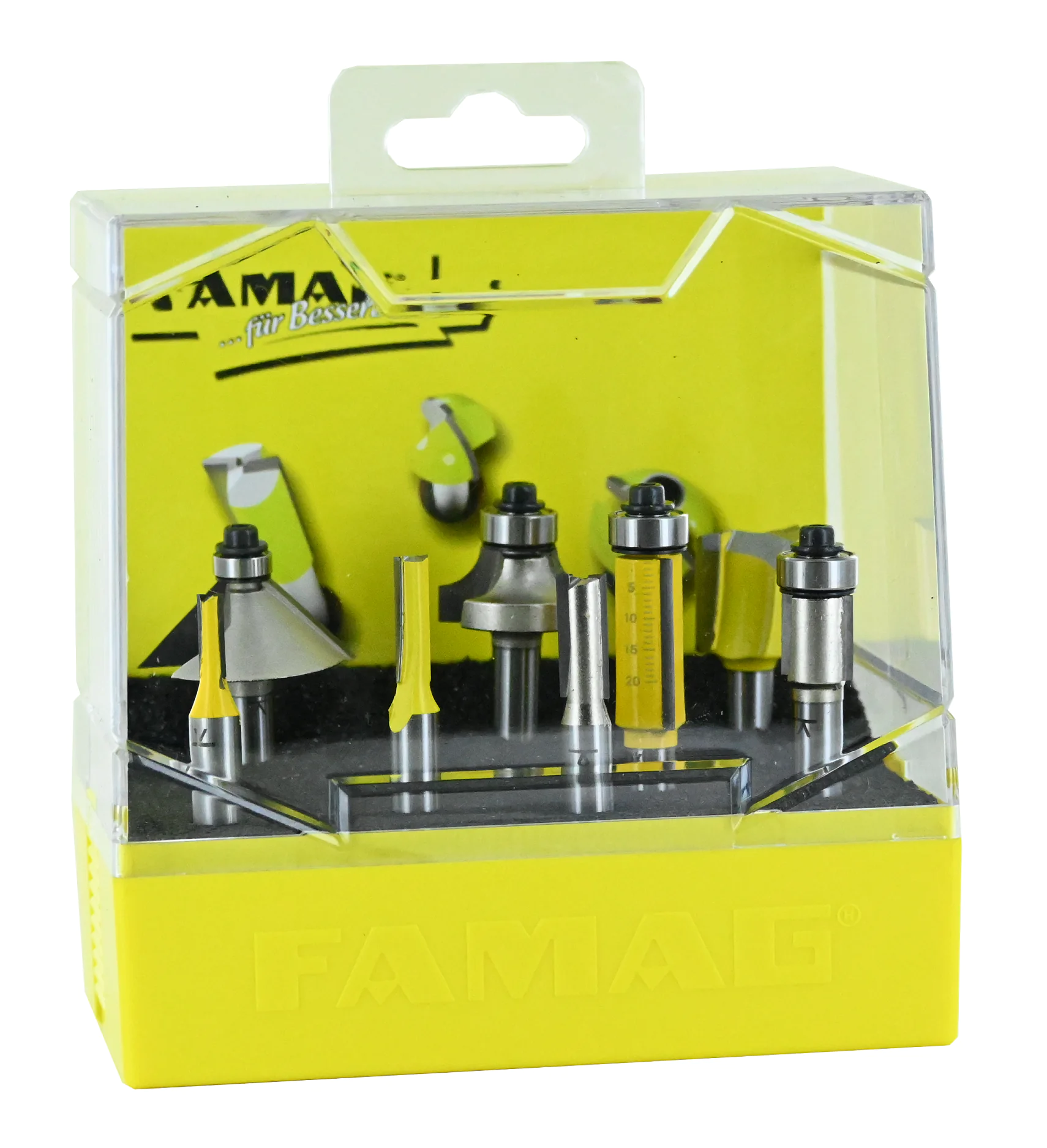 8-piece Combination Router Bit Set FAMAG