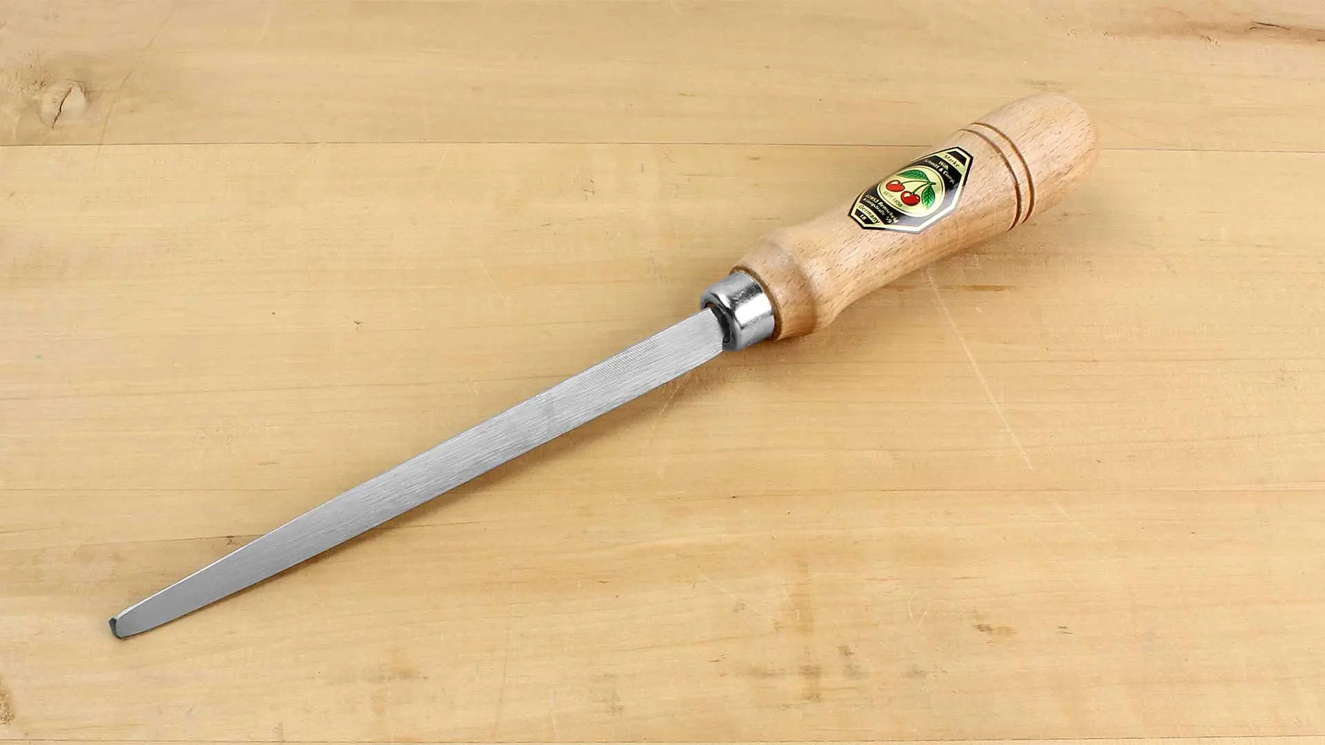 Burnisher Three-Edged TWO CHERRIES