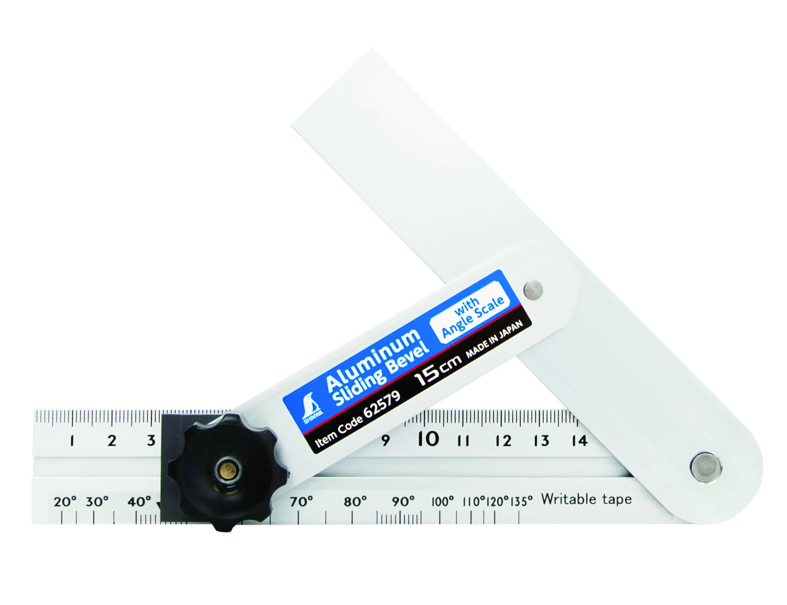 Aluminium Sliding Bevel 15cm SHINWA