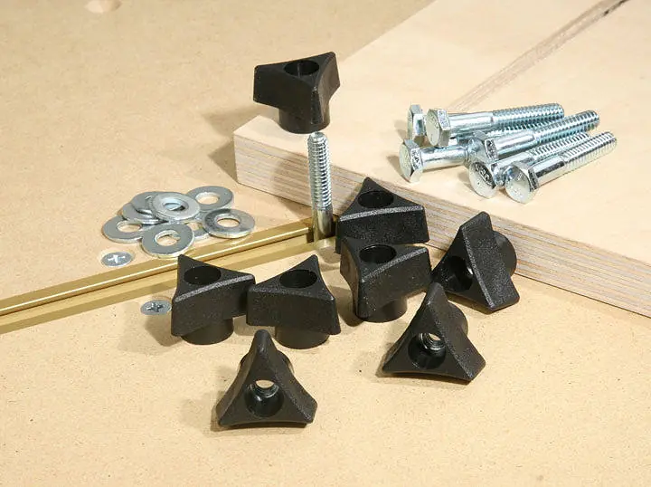 INCRA Build-It Set of 8 Knobs with Bolts and Washers