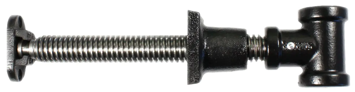 Bench Screw large for German and Scandinavian L-shaped Front Vises Thread 28 x 5 mm