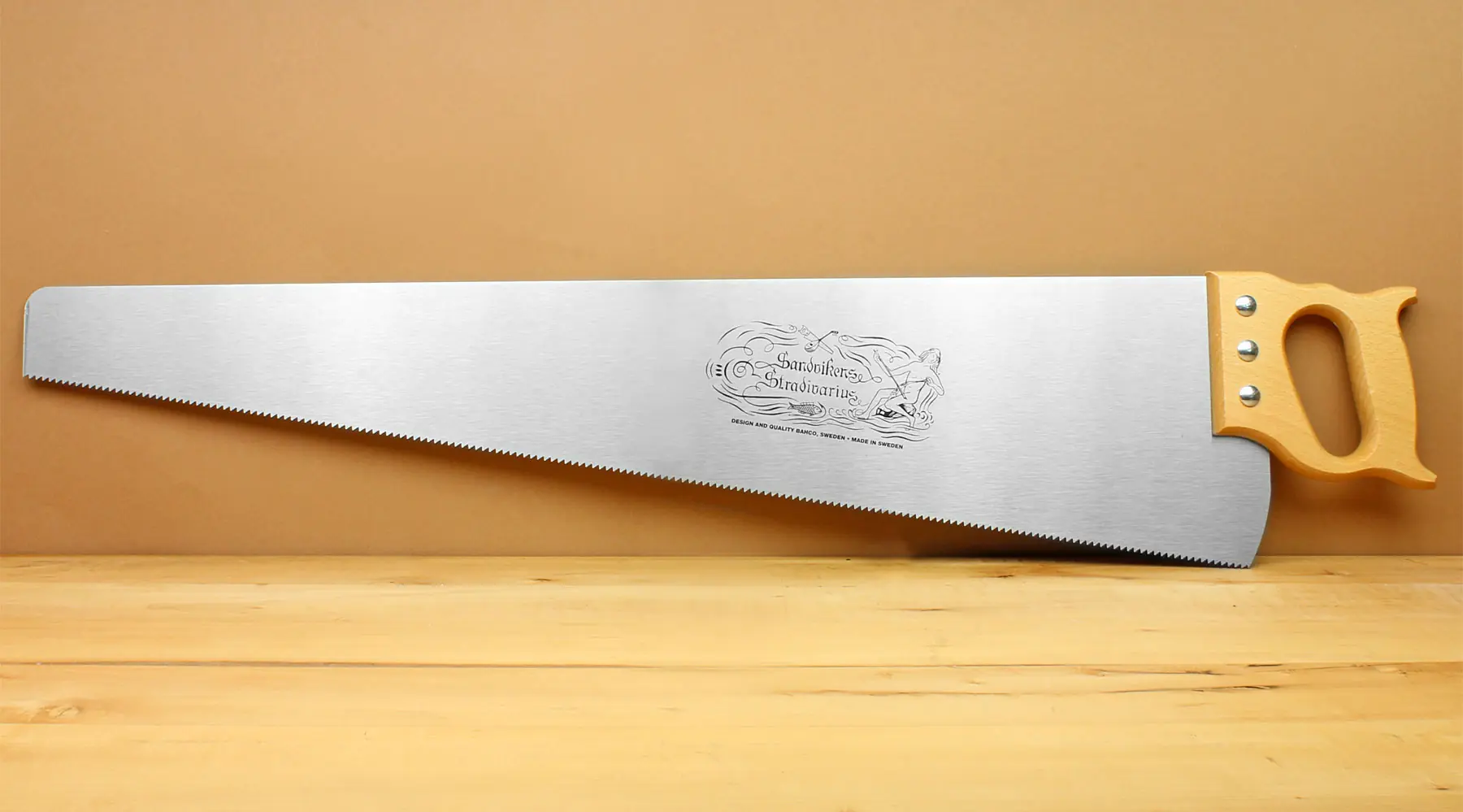 Musical Saw Stradivarius Blade Length 770 mm Total Length 86 cm Blade Thickness 1.1 mm SANDVIK