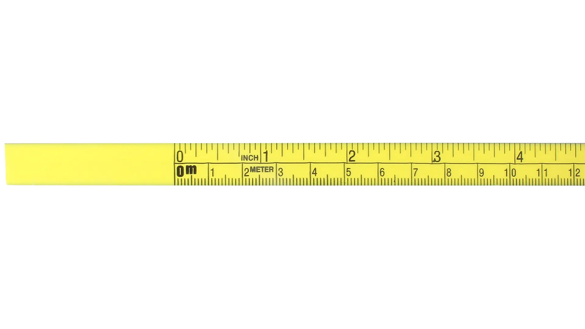 Steel measuring tape, self-adhesive